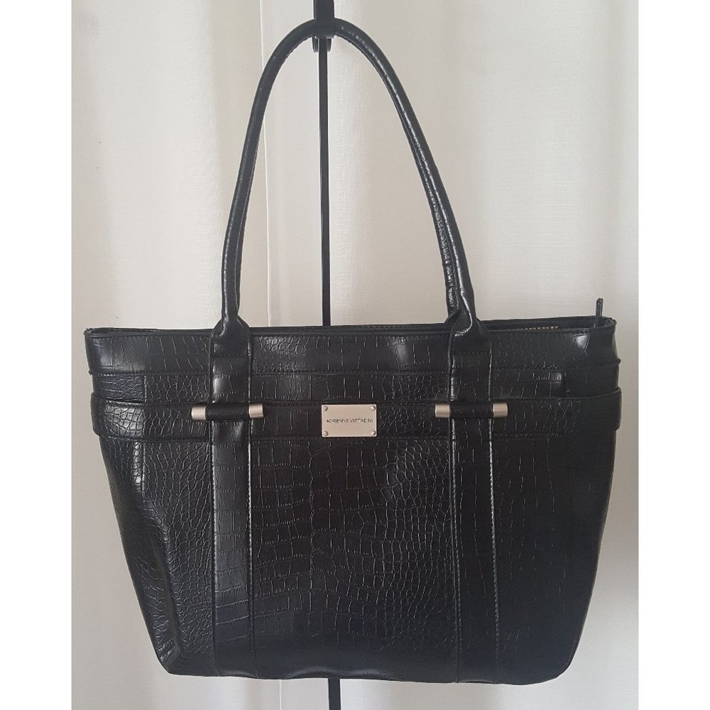 Adrienne Vittadini Black Laptop Bag